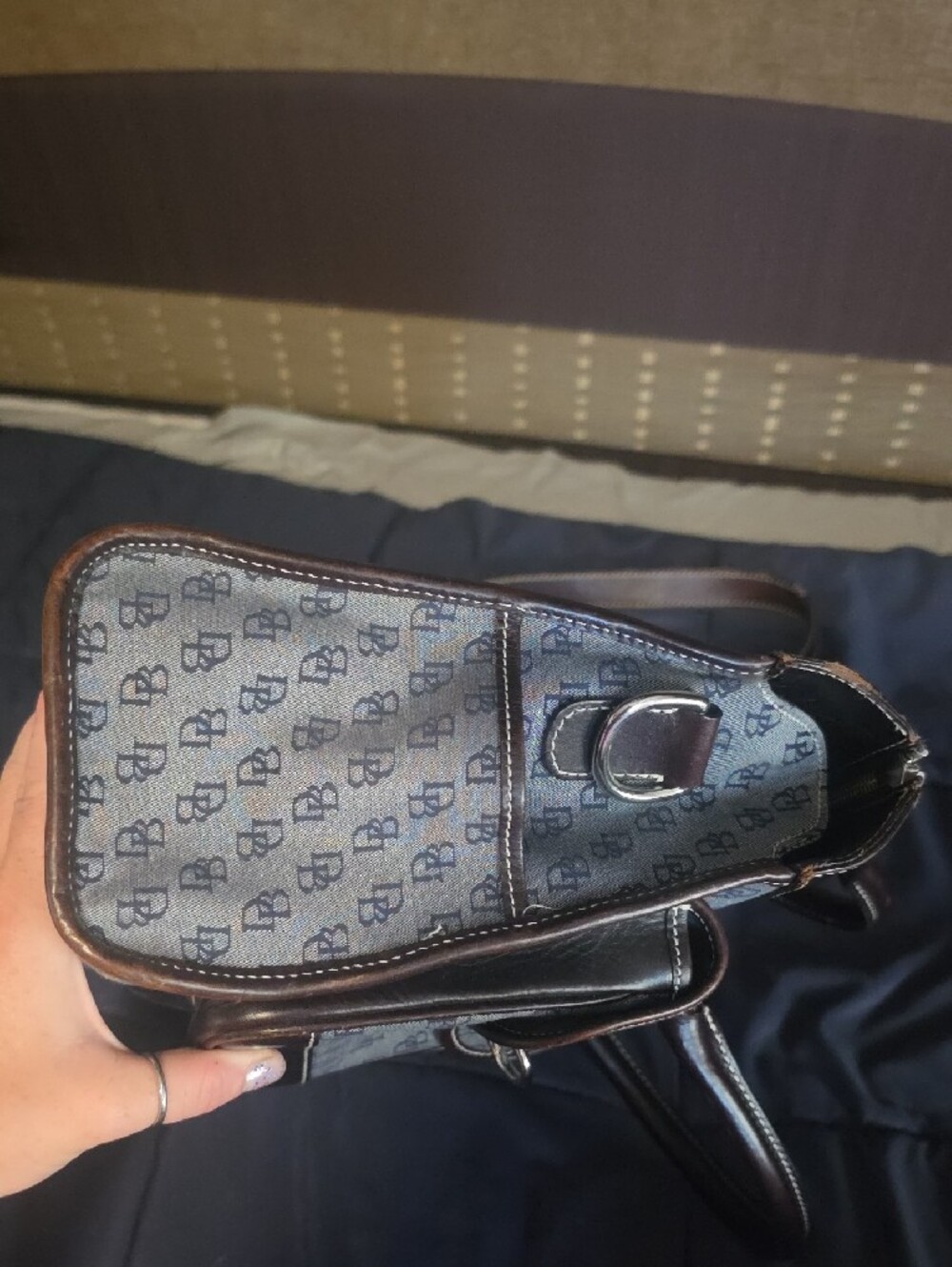 Vintage Dooney & Bourke Monogram Purse - Picture 6 of 9